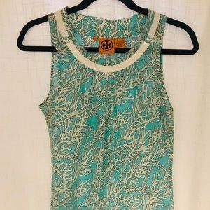 Tory Burch Coral Summer Tank Top